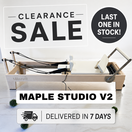 The Maple Studio V2 - Studio Reformer Pilates Machine