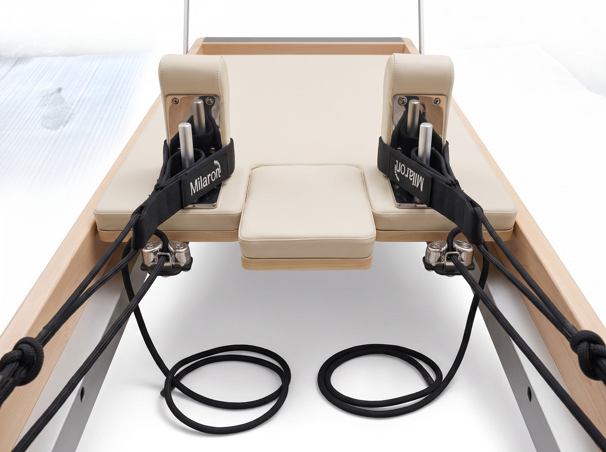 The Maple Studio Creme V3 - Studio Reformer Pilates Machine