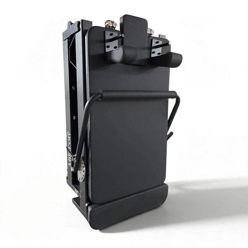 The Pearl Foldable Noir V3 - Foldable Reformer Pilates Machine
