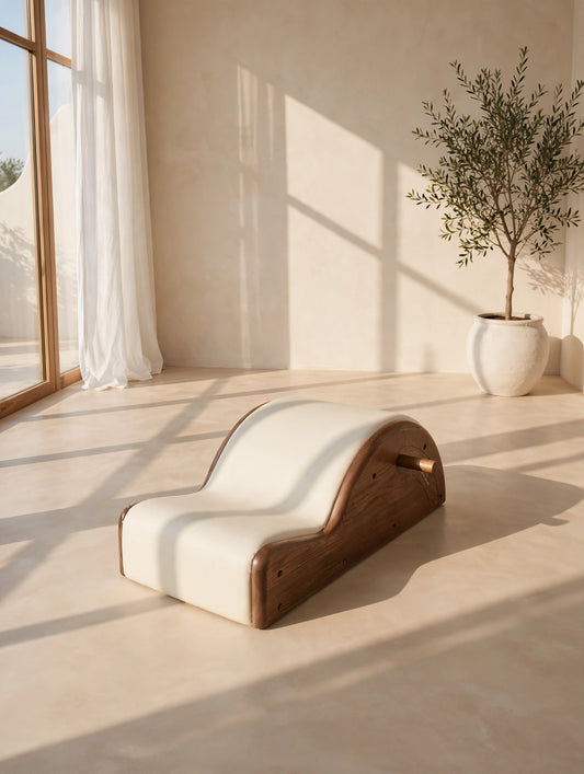 SYF Spine Corrector — Creme Walnut