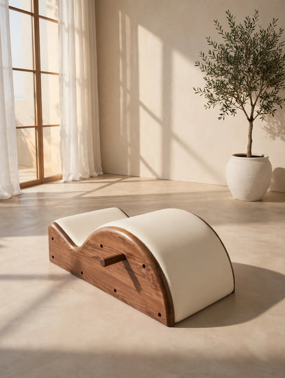 SYF Spine Corrector — Creme Walnut