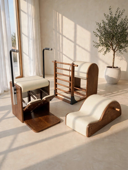 The Corrector, Wunda Chair & Ladder Barrel Set (Showroom Condition, Ex-Demo)