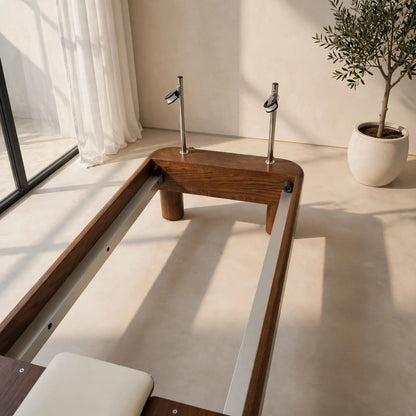 SYF Studio Reformer — Creme Walnut