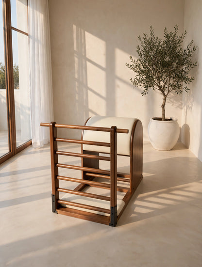 SYF Ladder Barrel — Creme Walnut